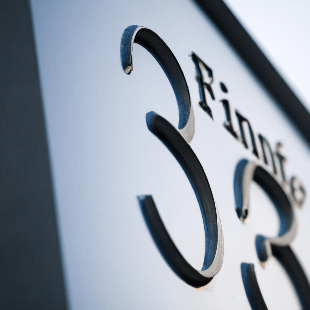 3 - [Close-up photo of a financial institution and corporation sign]. Sigma 85 mm f/1.4. No text.. Sigma 85 mm f/1.4. No text.