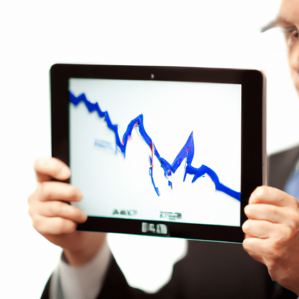 4 - [Investor examining interest rate curves on a tablet]. Sigma 85 mm f/1.4. No text.. Sigma 85 mm f/1.4. No text.