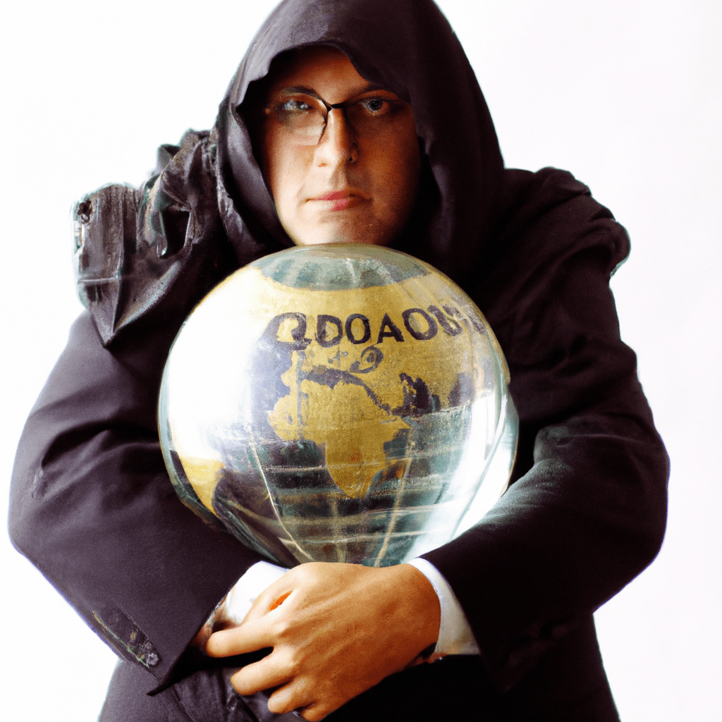 2 - PHOTO: An investor holding a world globe while being shielded from currency fluctuations.. Sigma 85 mm f/1.4. No text.