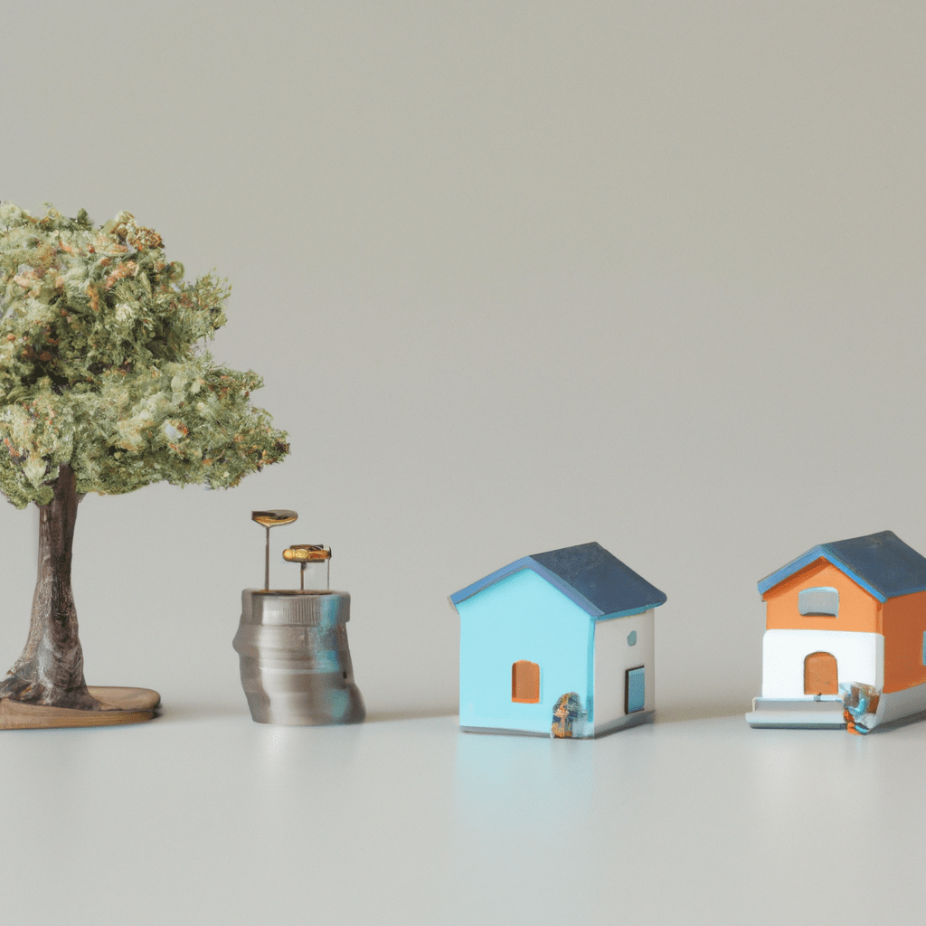 A visual representation of the potential returns and risks associated with investing in real estate. It highlights the benefits of passive income from rental properties and the potential for long-term growth. Sigma 85 mm f/1.4. No text.. Sigma 85 mm f/1.4. No text.