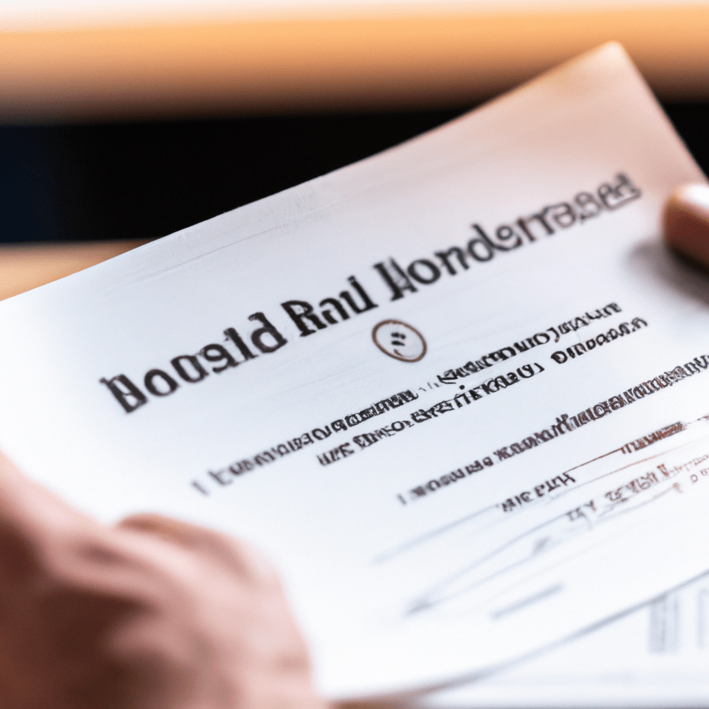 A close-up photo of a person holding a bond certificate with a detailed financial market background. Captured with a Nikon 50mm lens.. Sigma 85 mm f/1.4. No text.